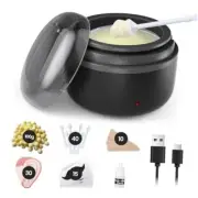 Nose Wax Kit Men, Nose Ear Hair Wax Kit with 100 g Wax, 40 Nose Hair Sticks,
