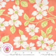 Moda STRAWBERRIES & RHUBARB 20400 12 Red Floral FIG TREE Quilt Fabric