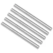 Round Rod 7.7mm Diameter 100mm Length HSS Lathe Bar Stock DIY Craft Tool 5 Pcs