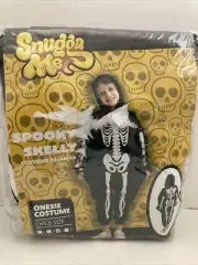 Spooktacular Creations Child Halloween Costume Pajamas Spooky Skelly LARGE