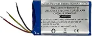 800mAh 3.7V Replacement Battery for JB L Clip 2, Clip 2 an, CLIP2BLKAM, CS056US, P04405201，JB L GSP383555
