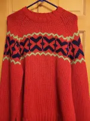 VINTAGE Abercrombie Sweater Lambs Wool NEW WITH TAGS