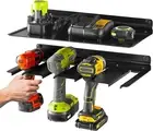 Power Tool Organizer with Shelf, Wall Mount Electric Drill Storage Rack, Floatin