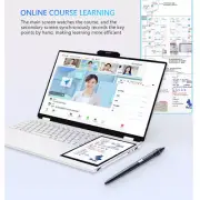15.6 in Double Screen Laptop Computer 2.9GHz 16GB RAM 1TB SSD HDMI Windows 11fs