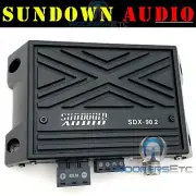 SUNDOWN AUDIO SDX-90.2 X 120W RMS 2-CHANNEL MICRO COMPONENT SPEAKERS AMPLIFIER