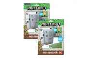120pc Minecraft 3D Puffy Textured Gadget Decorating Kids Decal Stickers 8y+