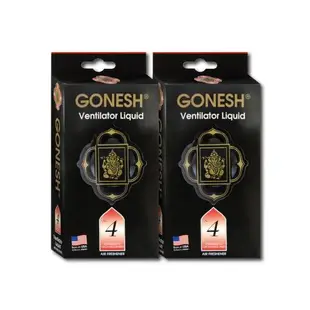 日本 GONESH 室內汽車空調冷氣出風口專用夾式芳香劑 1入x2盒