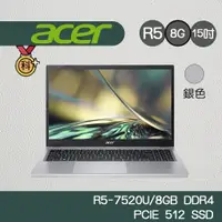 在飛比找蝦皮商城優惠-Acer Aspire 3 A315-24P-R6X9 灰 