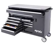 SP Tools SP50780 - Tool Kit - Sumo Series Workshop Kit - 448 Piece Metric/SAE - Black/Chrome Handles