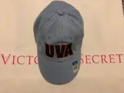 NEW Victoria's Secret PINK Denim Jeans UVA 100 % COTTON Hat Adjustable