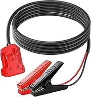 Ronyme Jump Starter Cable with Clamps Portable Power Tool Line Multipurpose Automotive Booster Cable Alligator Clips for Travel