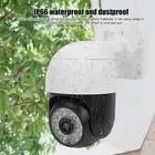 US Plug 1080P WIFI Smart Camera 2 Way Color Night Vis-ion IP66 Waterproof Surv