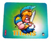 Titans Rugby League Paul Harvey Design Mouse Mat
