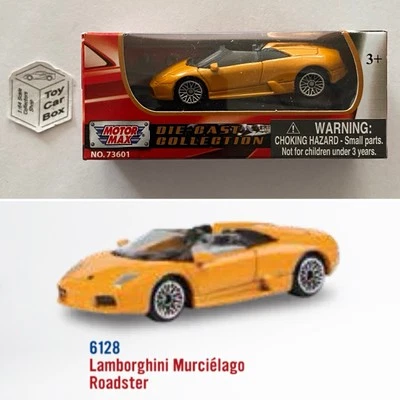 MOTORMAX - Lamborghini Murcielago (Yellow - 3” Series / 1:64* - Boxed) B48g
