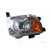 TYC 20-6435-01-9 Headlight Right Passenger Side RH Halogen Lens and Housing CAPA (for: Honda)