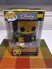 10" Disney Nightmare Before Christmas Jack Skellington Blacklight Funko Pop #809