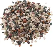 CAXUSD Natural Decorative Aquarium Gravel Durable River Rocks for Fish Tank Landscaping Indoor Plants Stones for Freshwater Tank Substrate