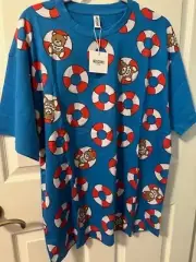 Moschino swim t-shirt, size M, new with tags