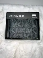 Michael Kors Men’s Jet Set Slim Billfold Wallet New in Box with Tags $98