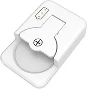 Xuegier Button Battery Charger Type-C Lithium Battery Charger for LIR2032/LIR1632/LIR2025/LIR2016/LIR2032H, White,Without Cable