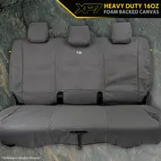 Toyota Landcruiser 300 Series - GX & Pre-Facelift GXL - XP7 Heavy Duty Canvas 2nd Row Seat Covers (Made to Order)
