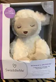 SWADDLE ME MOMMIE’s MELODIES 6 SOOTHING SOUNDS TO HELP BABY SLEEP CRY ACTIVATED