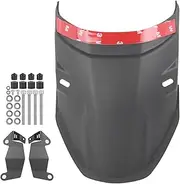 Pexorin Motorcycle Lengthen Front Fender Wheel Extend Extension Fender Mudguard Splash Guard, for BMW, F900R F900XR 2020 Motorcycle Mudguard
