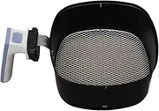 Air Fryer Baking Basket，Compatible for Philips HD9220 HD9215 HD9230 HD9233，Air Fryer Parts Replacement Tray Inner Basket Baking Tray