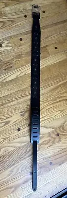 Levy's MV28CK Black Leather Guitar Strap Tooled Celtic Knot - NEW