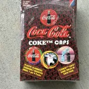 Coca-Cola Coke Caps Pogs - 36 Count, 5 Caps - SEALED