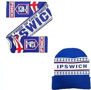 Beyond Happy Ipswich Tractor Boys Bobble Hat - Ipswich Knitted Winter Hat - Knitted 100% Acrylic Hat