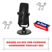 Maono AU-902 USB Cardioid Condenser Podcast Mic