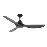 IXL Aeroflow Skywave Living Room DC Ceiling Fan w/Remote Control 132cm Black