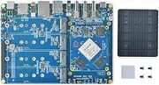FriendlyELEC CM3588 NAS Kit 2.5G Rockchip Demon Board 4xPCIe3.0 4K/8K CM3588 NAS SDK Kit 4 NVMe HDMI in (32GB Ram+256GB eMMC)