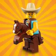 LEGO Cowboy Series 18 Minifigure New Never Assembled