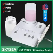 Dental Ultrasonic Scaler fit For Cavitron EMS Handpiece + 5*Tips + 2 Bottles FDA