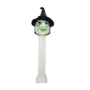 Halloween Glow-in-the-Dark Witch Pez Dispenser White Base