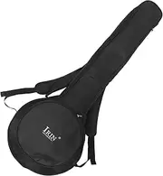 ibasenice Banjo Case Padded Shoulder Straps Oxford Fabric Banjo Backpack Musical Instrument Storage Waterproof Design Lightweight and Portable
