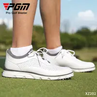 在飛比找ETMall東森購物網優惠-PGM 高爾夫球鞋男士夏季透氣運動鞋高爾夫男鞋旋鈕鞋帶鞋子無