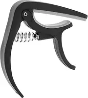 JOINPAYA Acoustic Guitar Capo Electric Guitar Chord Presser Spring Tension for Ukulele and Electric Guitar