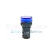 Lovato 8LP2TILB6 Indic.lum.monobl.blu LED 24VCC/Ca