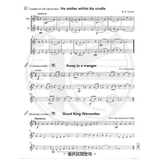 【Kaiyi Music 凱翊音樂】供樂譜上架聖誕經典歌曲 - 薩克斯風樂譜複製 Christmas Saxophone Basics Book