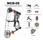 Steel Ball Arrow Double Bowstrings Compound bow MCB-08