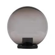 Polysphere Post Top W400mm Smoke Polycarbonate - 18606