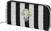 [KARACTERMANIA] Beetlejuice Stripes-Essential Wallet, White, 19 x 10 cm, White Beetlejuice, One Size, Essential Wallet