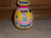 NEW, PEEPS Easter BUNNY FIGURE Construction Building Set in EGG Capsule