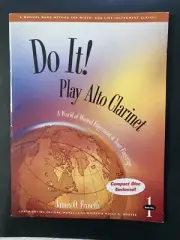 Do It! Band Method Alto Clarinet Bk 1 w/CD New!