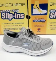 Skechers Mens Slip Ins Go Run Consistent 2.0 Empowered Grey 8