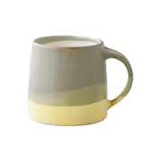 Kinto SCS-S03 Coffee Mug 320ml Drink Water/Tea Cup w/ Handle Moss Green & Yellow
