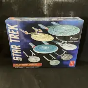Star Trek USS Enterprise AMT 7 Complete Model Kits Sealed New Rare U.S.S.